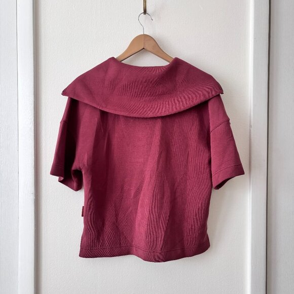 Varley Willow Short Sleeve Half-Zip Sweatshirt - Picture 6 of 7